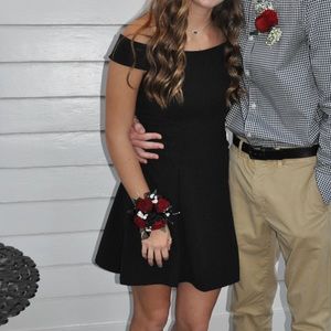Black homecoming dress